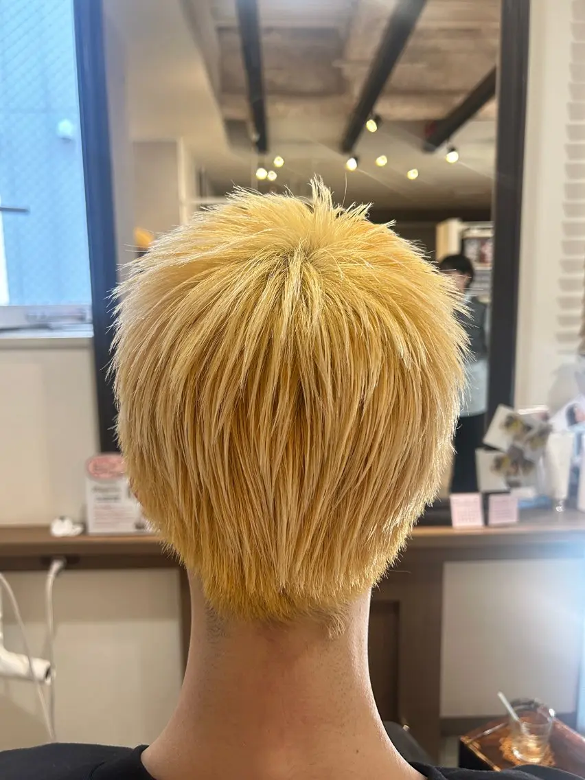 カラー ハイトーンカラー ヘアカラー いまい ちひろのヘアスタイル