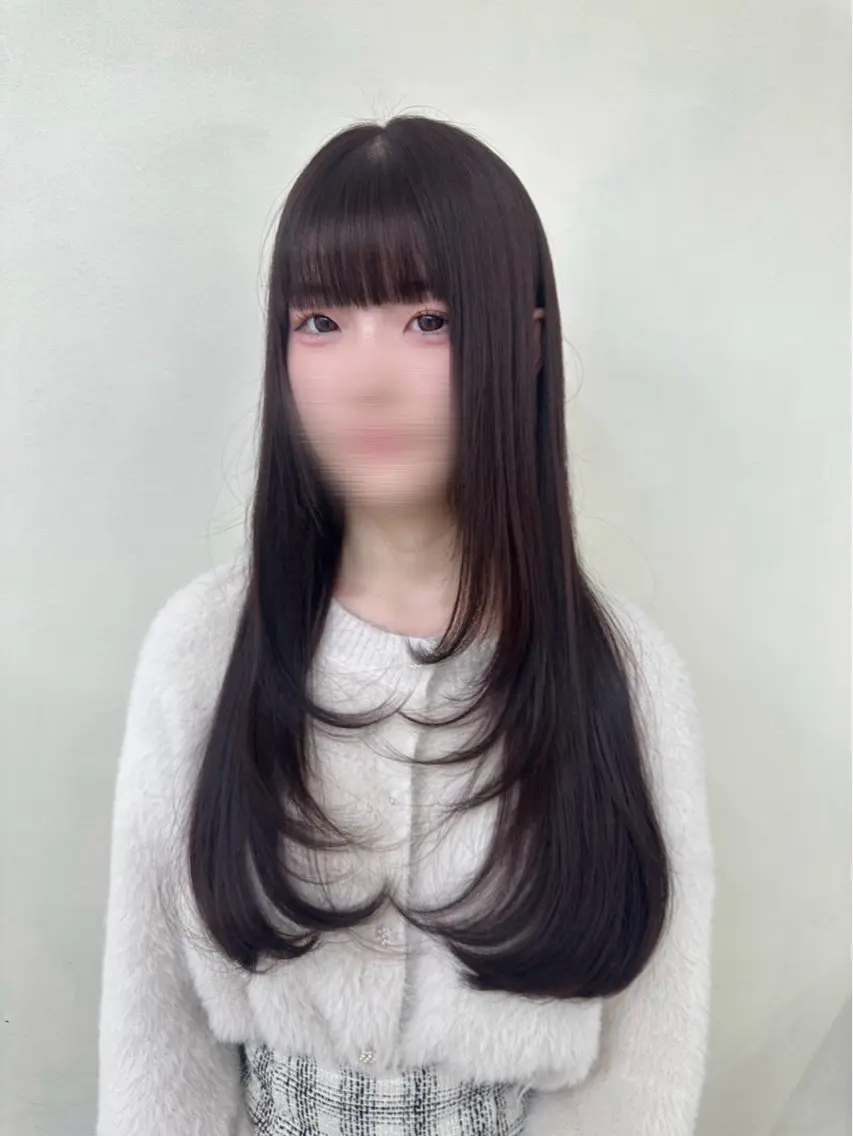 ロング カラー ブリーチ ブラウンカラー 透明感カラー ダブルカラー ブリーチなしカラー カット ヘアカラー 艶髪/ブリーチ🌟 銀座/HARUKAのヘアスタイル