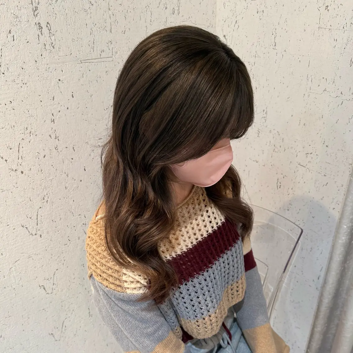 セミロング カラー カット ヘアカラー トリートメント mai / linoah˚✧のヘアスタイル