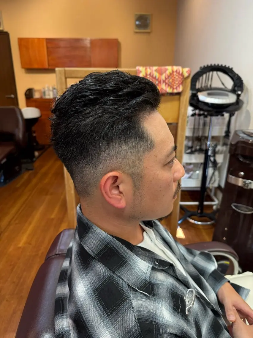 ショート カット パーマ 河島 裕樹のヘアスタイル