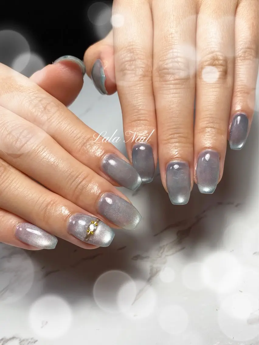 ネイル マグネットネイル Lala Nail 足立区入谷のネイルデザイン