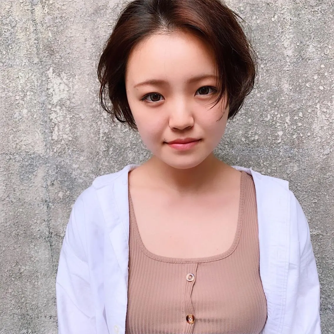 ショート カラー 中川 竜誠のヘアスタイル
