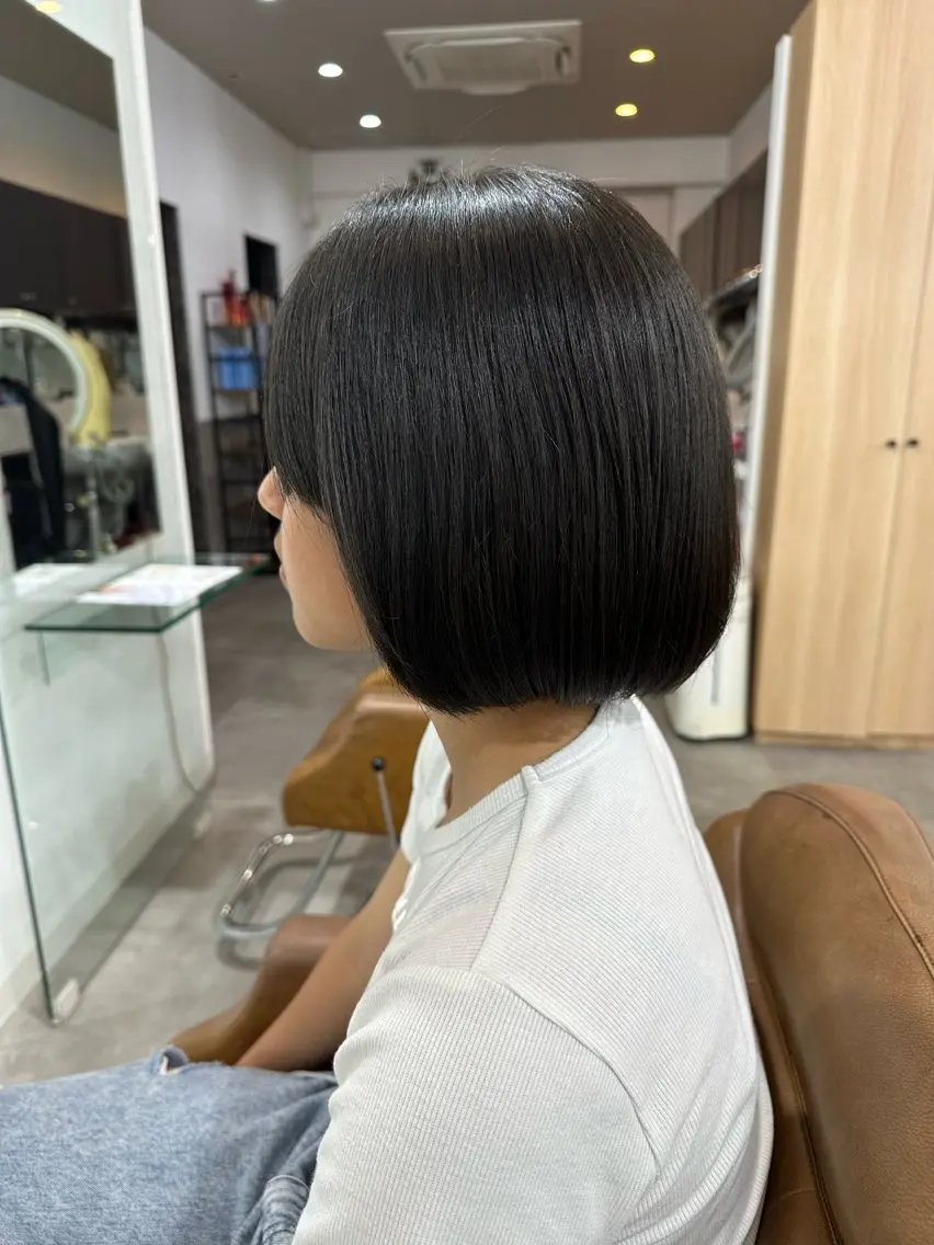 ショート カット 我満 宏映のヘアスタイル