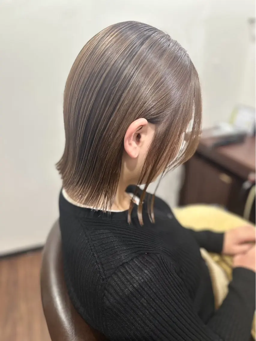 ミディアム レディースショート/ メンズ✂AMANOのヘアスタイル