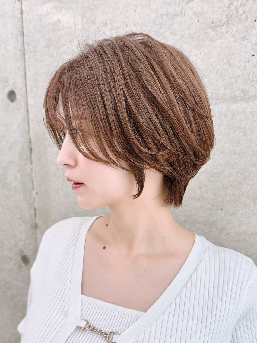 ショート カット ヘアカラー トリートメント 🎀髪質改善/透明感 /村松優斗🎀のヘアスタイル