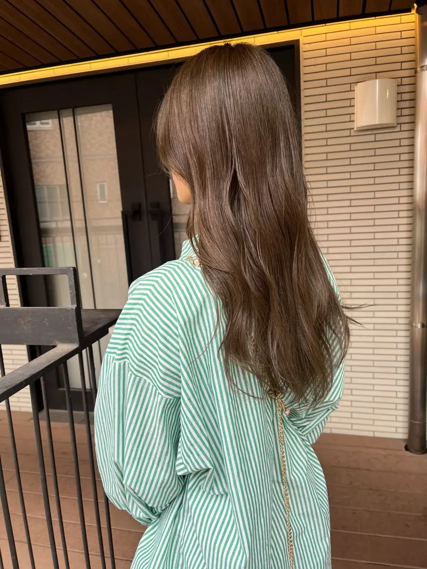 ロング カラー 暖色/パーマ 🌼クニトウメイのヘアスタイル