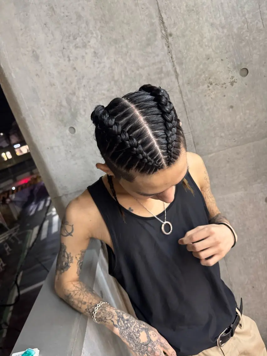 ヘアアレンジ ヘアセット 💕MINAMI 特殊ヘア💕🥥🌴のヘアスタイル