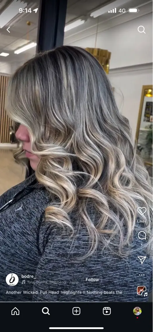 ミディアム カラー バレイヤージュ ハイライトカラー ハイライト レイヤーカット ヘアカラー REMMA 外国人風メンズヘアのヘアスタイル