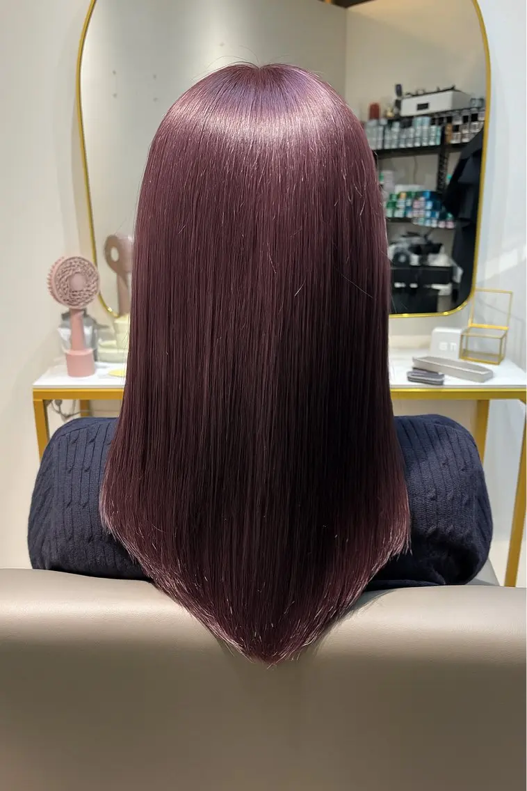 ミディアム ボブレイヤー ミディアムパーマ ボブ ハイライト 髪質改善 カット ヘアカラー トリートメント 髪質改善/縮毛矯正/ 美髪/個室/ハラのヘアスタイル