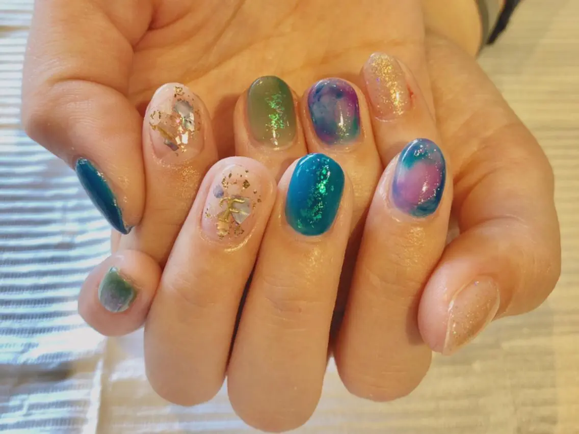 ネイル ニュアンスネイル TRAM-nail moriizumiのネイルデザイン