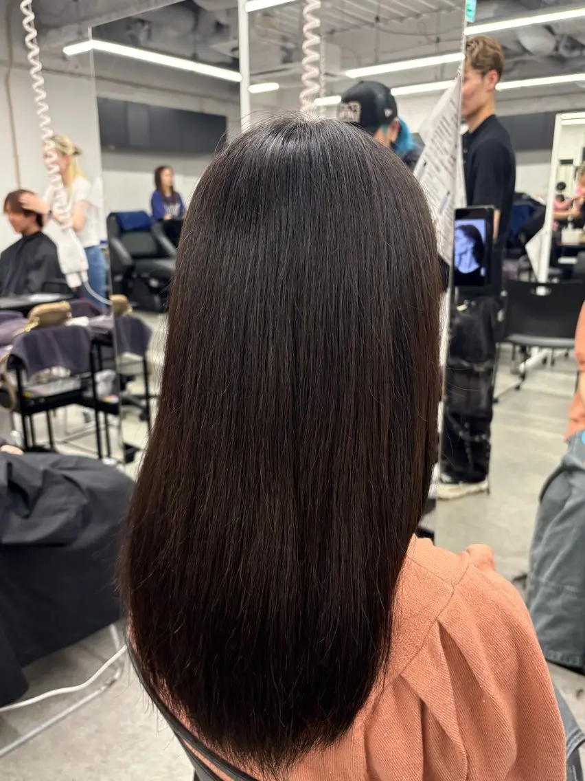 ロング カラー ヘアカラー 野口 楓華のヘアスタイル