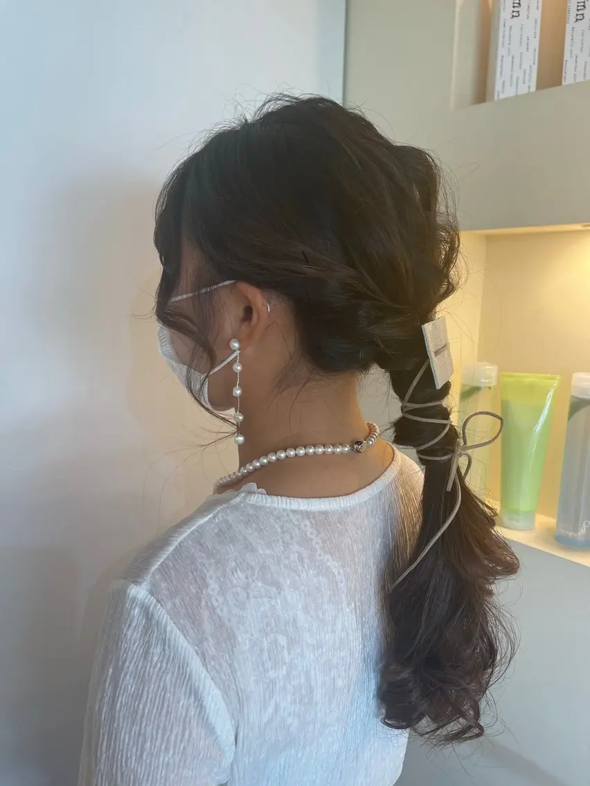 ヘアアレンジ ヘアセット専門 松永香代子のヘアスタイル