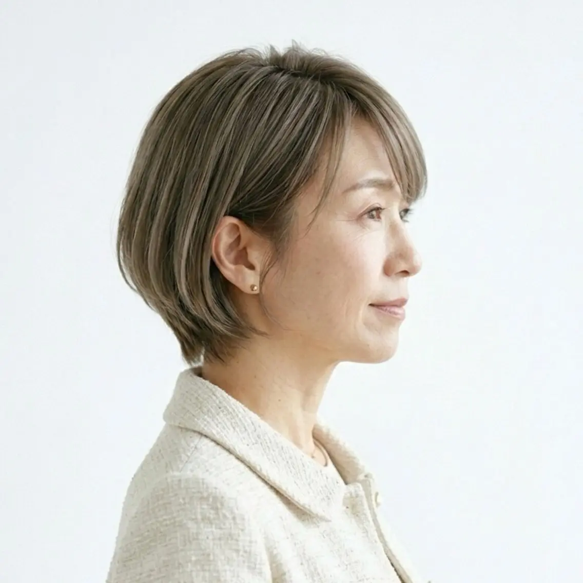 ショート カラー 丸みショート ショートヘア カット ヘアカラー トリートメント 🌿京都丸みショート /小倉徒歩4分/多田のヘアスタイル