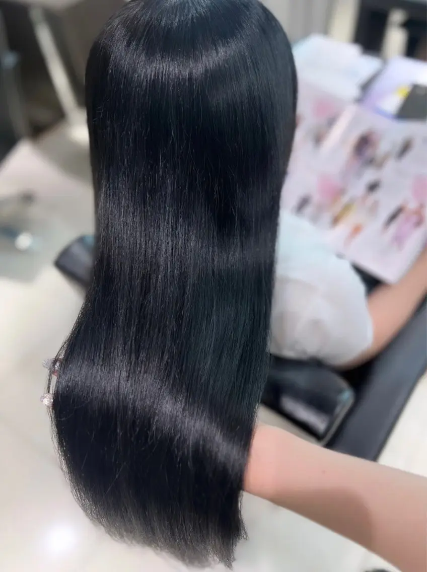 ロング カラー トリートメント レイヤー×艶髪🤎. 𝜗𝜚hitomiのヘアスタイル