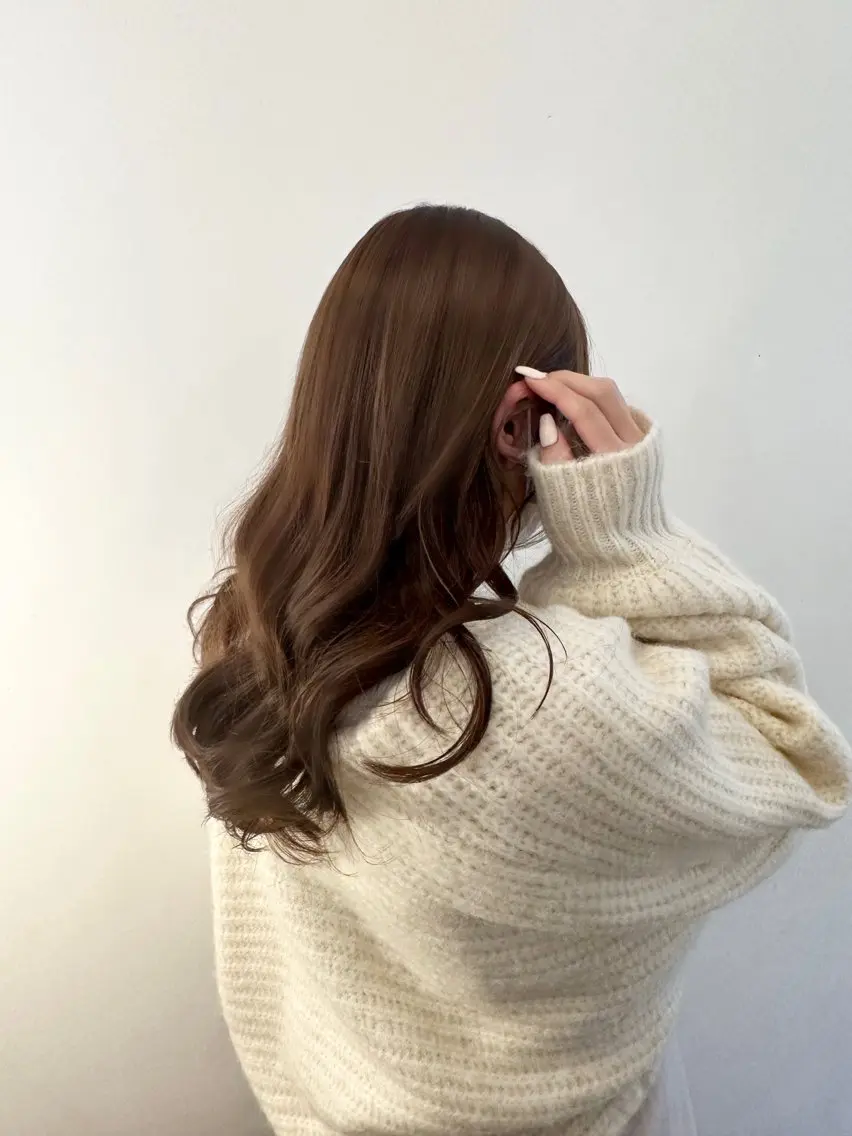 ロング カラー ベージュカラー ヘアカラー fiorista🌼 ayanaのヘアスタイル