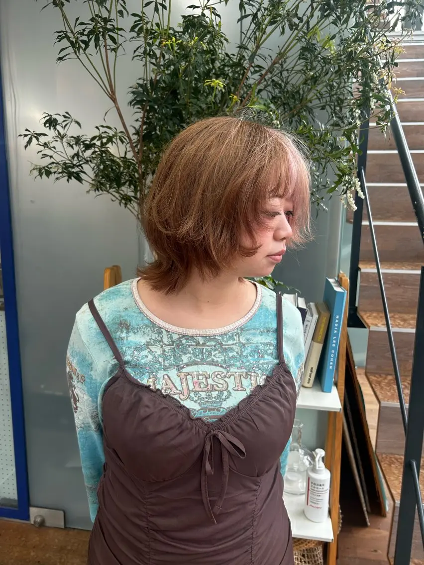 カラー かがやしづ ⭐️カラーモデルのヘアスタイル