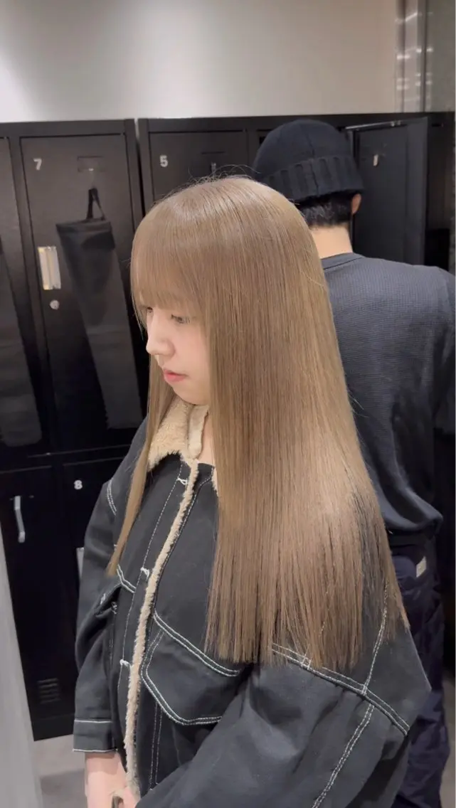ロング カラー ヘアカラー トリートメント レイヤーカット/ ブリーチカラー/雅人のヘアスタイル