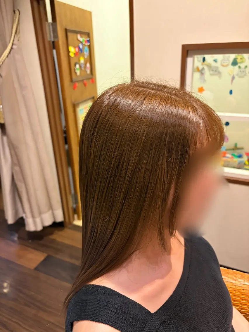 ロング ヘアカラー みうら しずく🪐のヘアスタイル