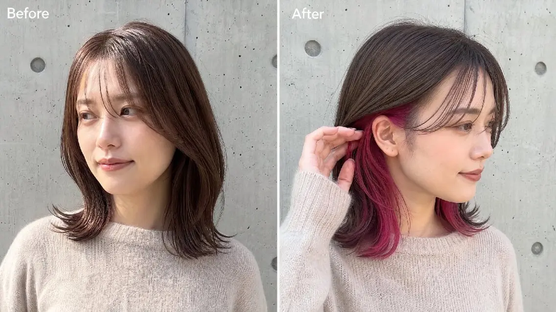 セミロング ショート. ボブヘア専門店のヘアスタイル