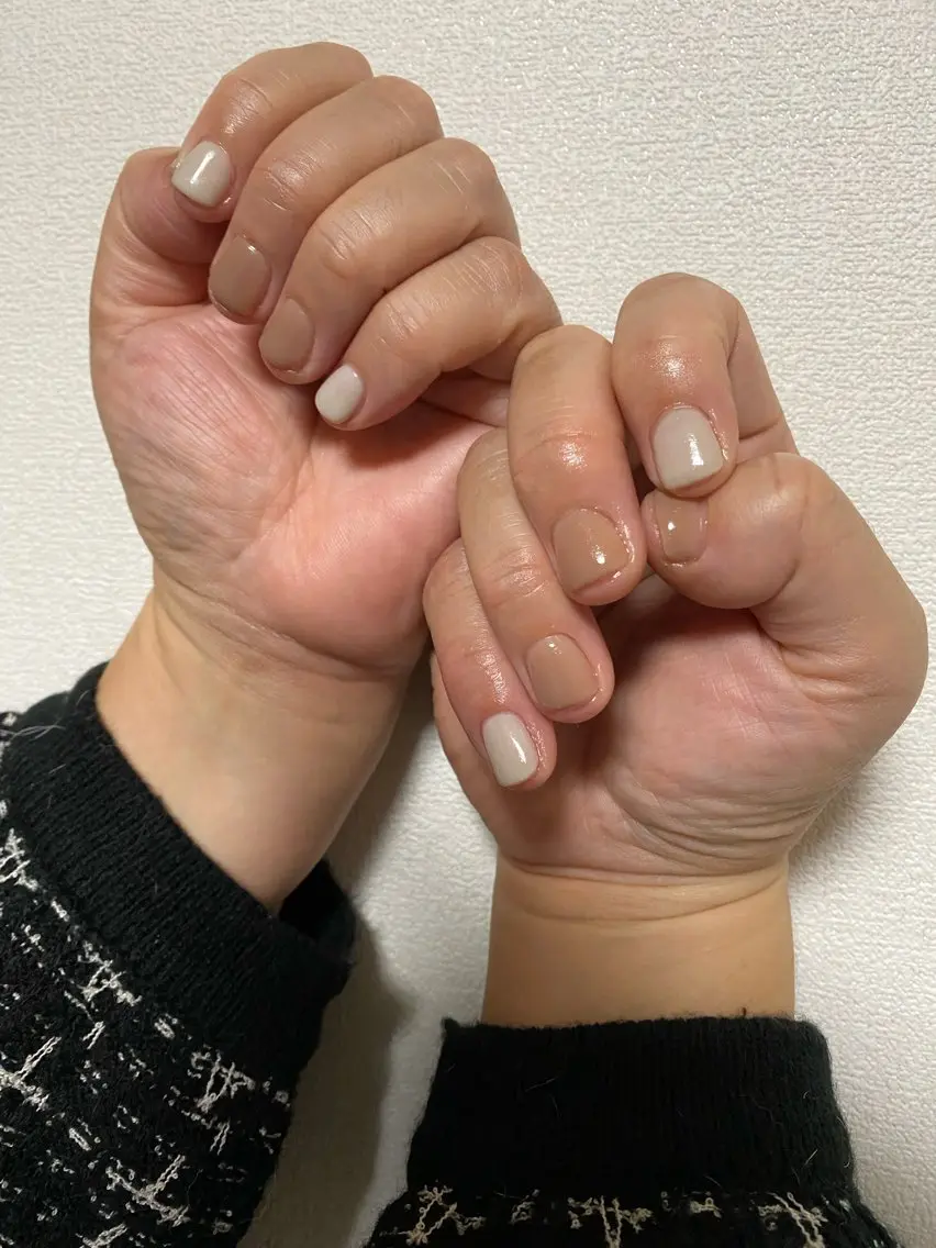 ネイル ショートネイル 自宅サロン FeelFreeのマツエク・マツパデザイン