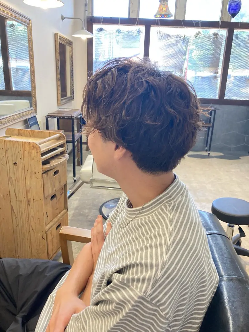 【平日限定】カット+パーマ【ツイスト/ツイストスパイラル/波巻き】の写真