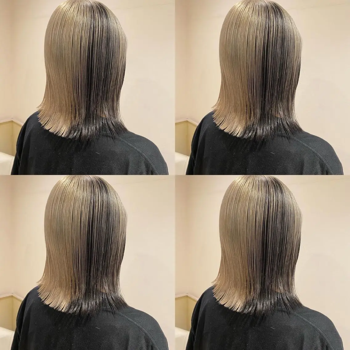 ミディアム カラー レイヤー×艶髪特化 マネージャー安藤光司のヘアスタイル