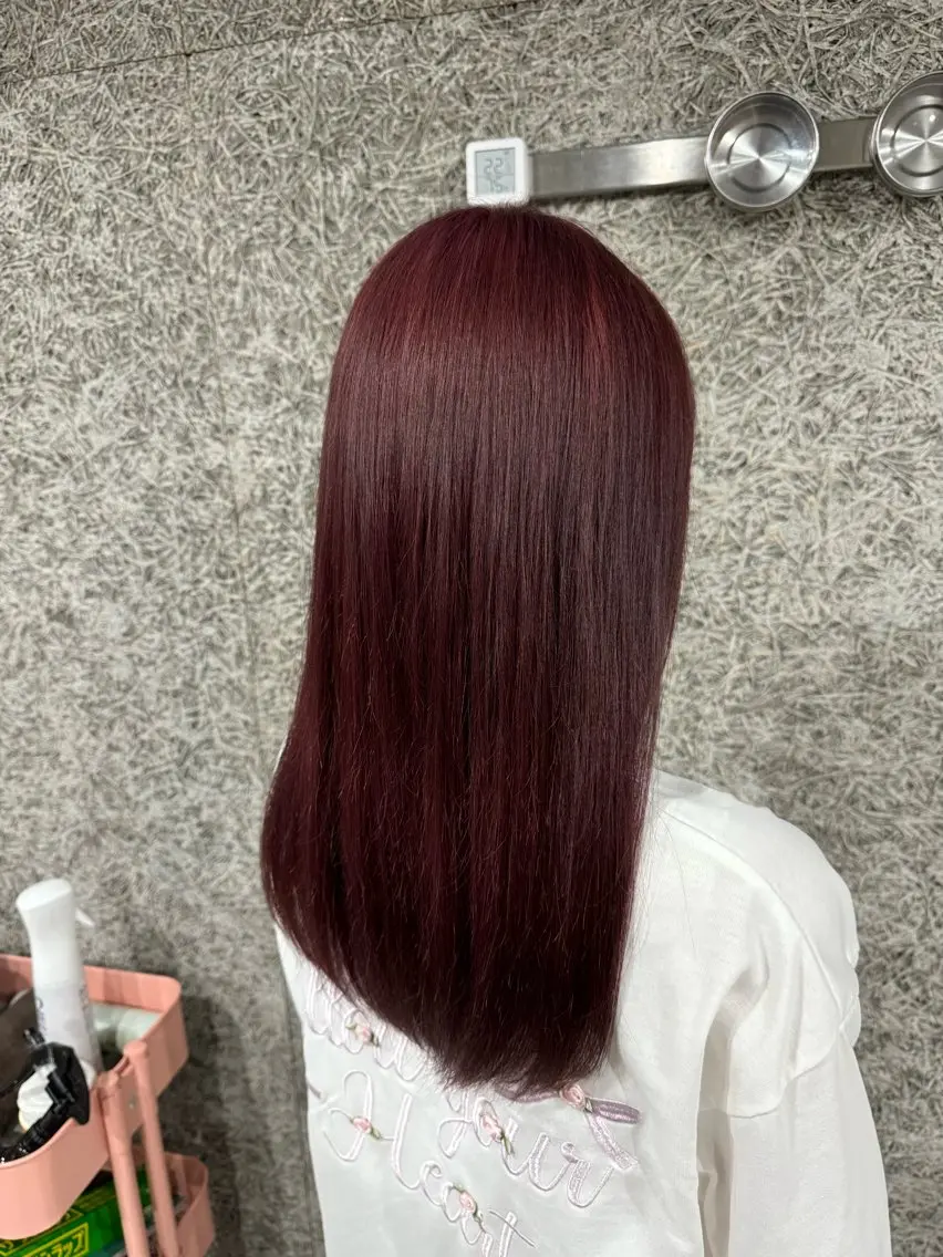 ⭐︎アディクシーカラーorイルミナカラー+選べる超音波トリートメント⭐︎の写真