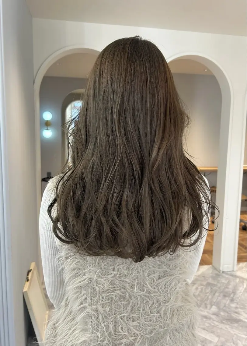 セミロング カラー カット ヘアカラー ❕マンツーマン施術❕ 🍊Moemiのヘアスタイル