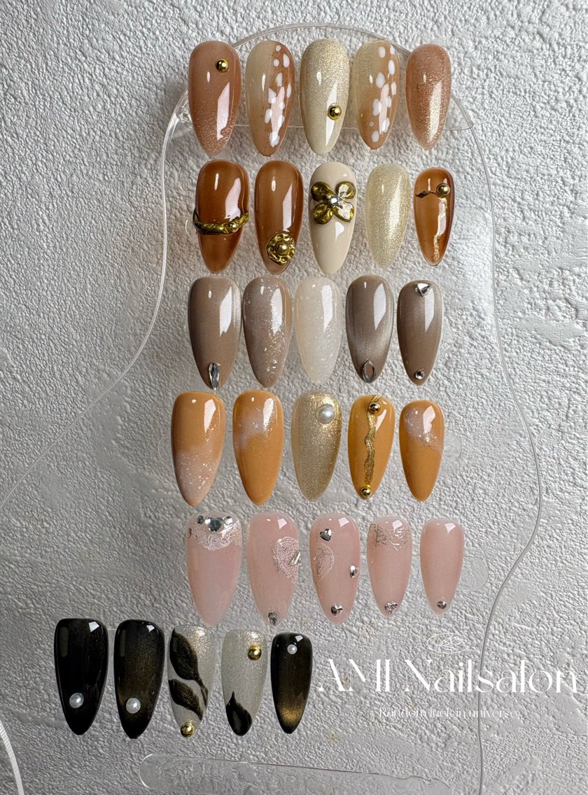 ミディアム ハンドネイル AMI Nailsalonのネイルデザイン