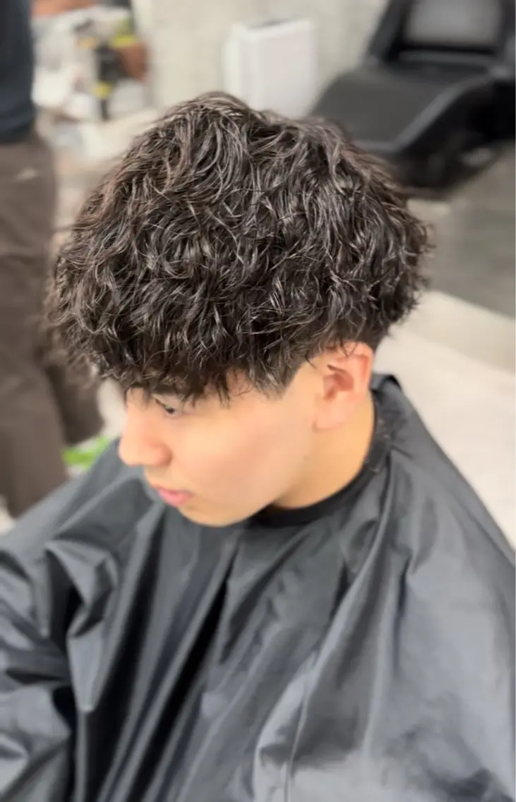 💈カット+ツイストスパイラルパーマ🧑‍🦱の写真