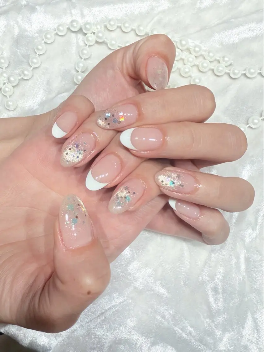ネイル アートネイル フットネイル ジェルネイル ハート マグネットネイル Babarla Nailのネイルデザイン