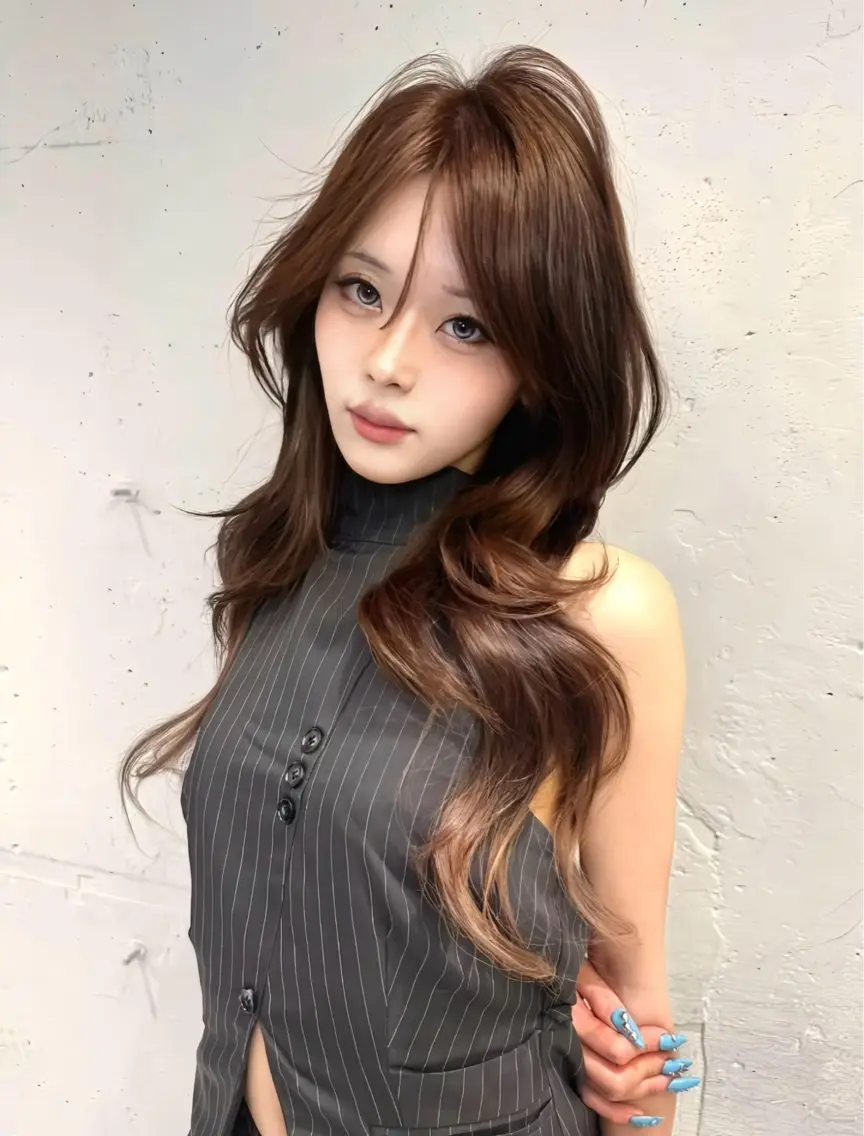 【透明感カラー】🫧透明感カラー＋うる艶トリートメント＋ヘアセット🫶🏻✨の写真