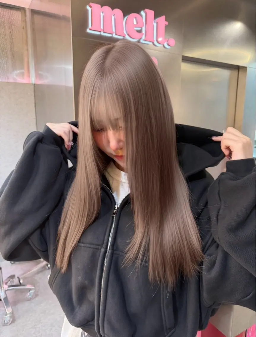 カラー ヘアカラー ・*·̩͙꒰ঌ RIN໒꒱·̩͙⋆.のヘアスタイル