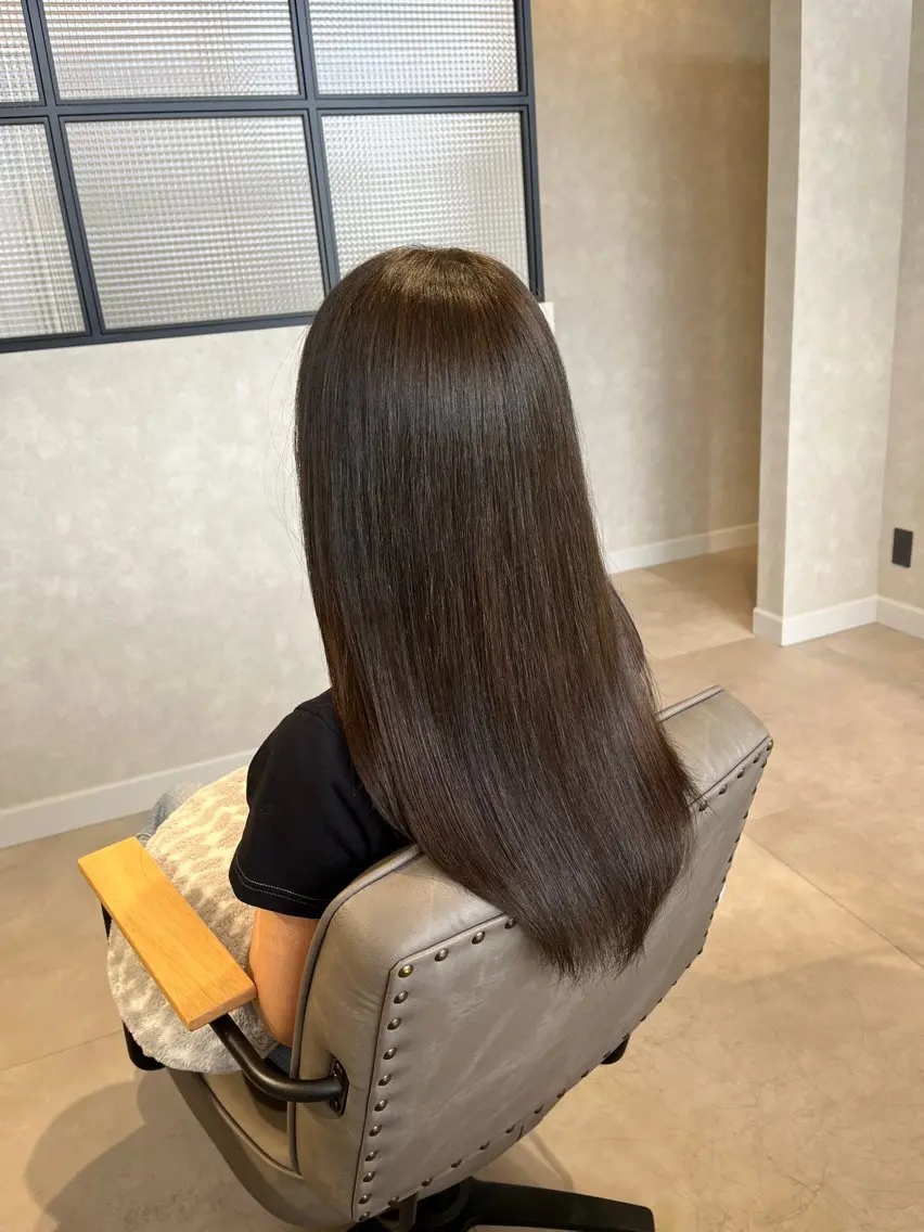 ロング カラー 透明感カラー カット ヘアカラー 透明感カラー🪽/ 個室スパ🫧/はるかのヘアスタイル