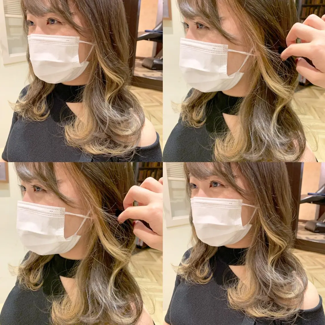 セミロング 💖レイヤー×美髪 💖momoのヘアスタイル