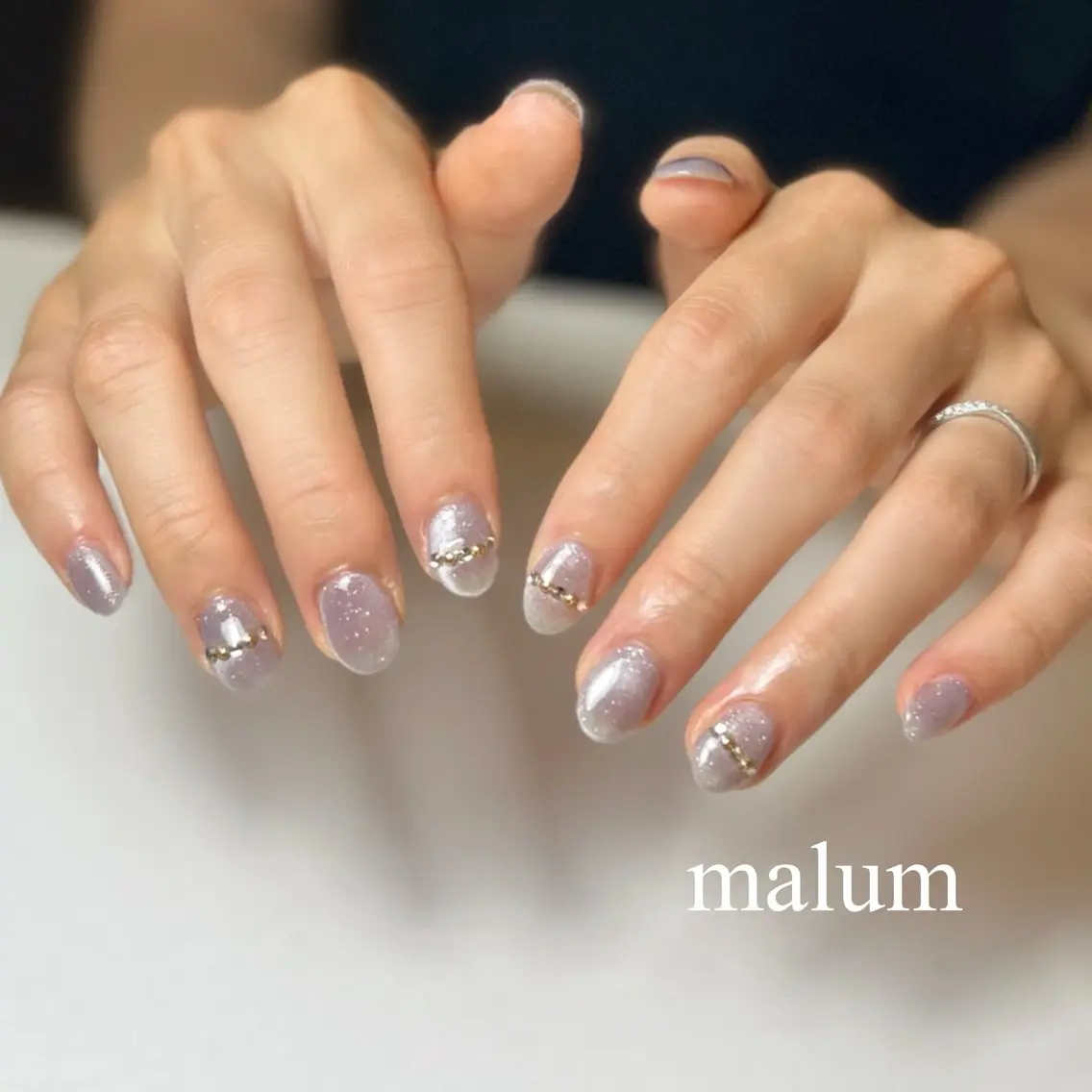 ネイル ハンドネイル malum nailのネイルデザイン