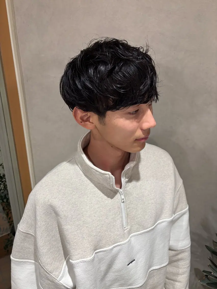カット+パーマ【メンズ限定】の写真