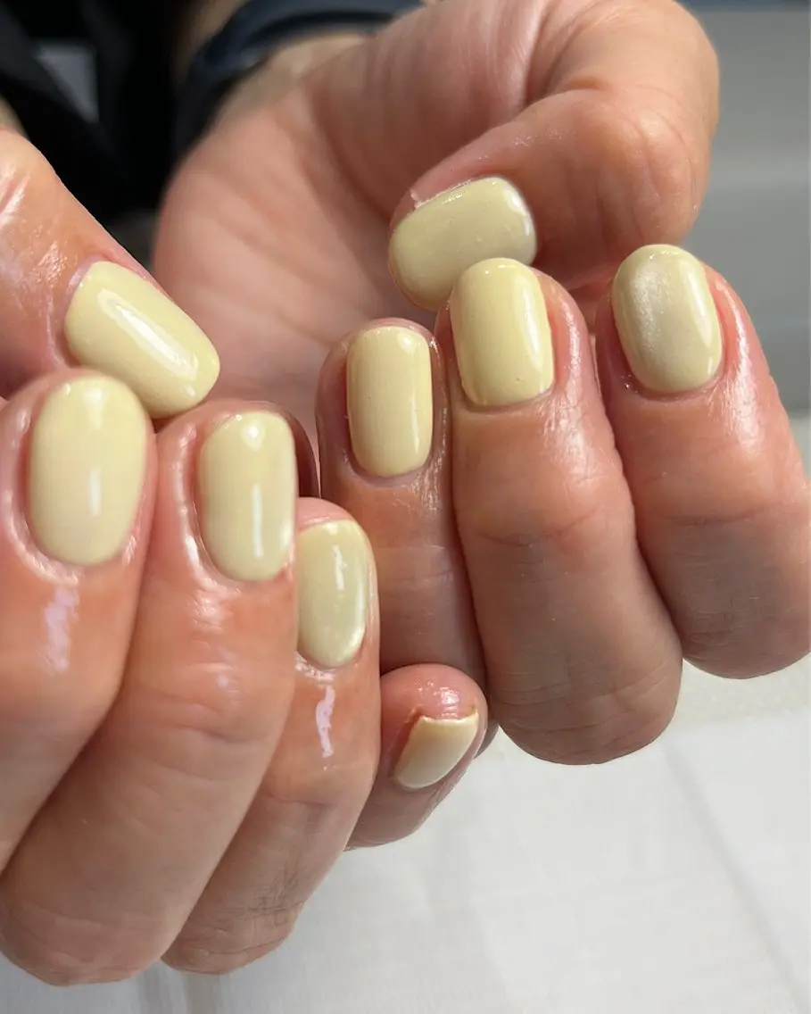 ネイル ワンカラーネイル ハンドネイル 野々市藤平田 【えみーnail】のネイルデザイン