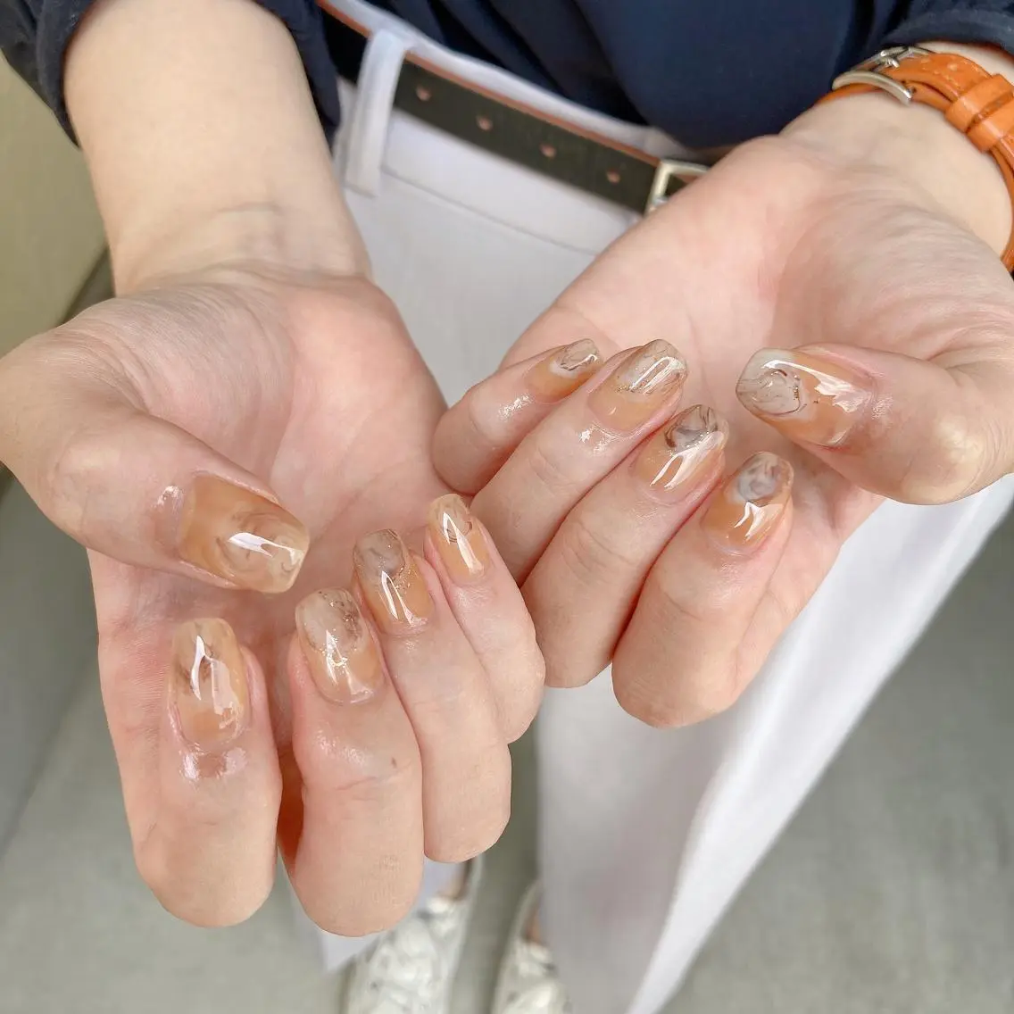 ネイル 地爪育成💅 kanaoanailのネイルデザイン
