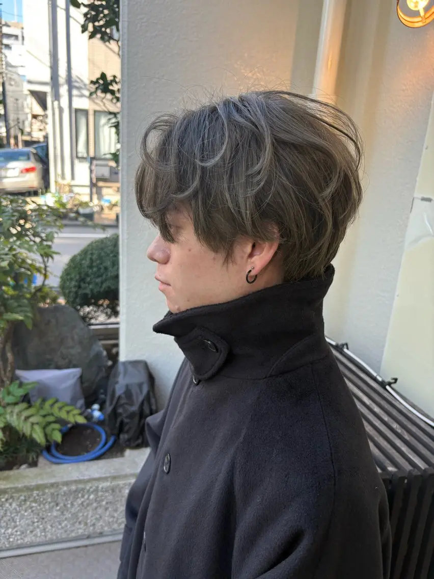 メンズ カット ヘアカラー ✂︎美容室✂︎ hiroマンツーマンのヘアスタイル