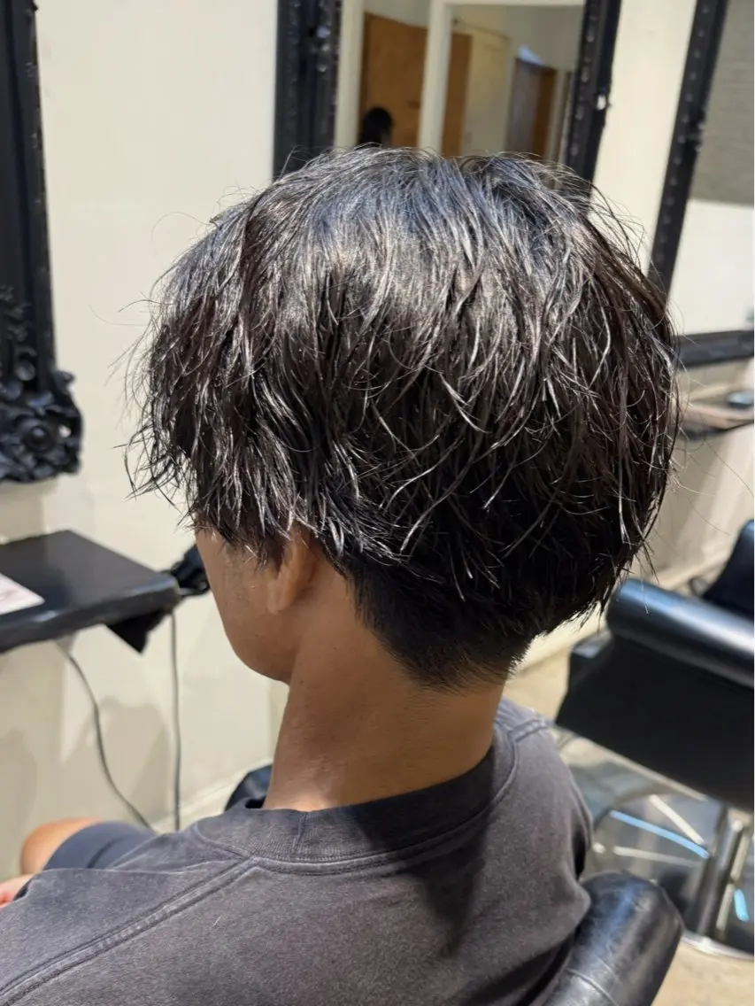 メンズ フジイ トモミのヘアスタイル