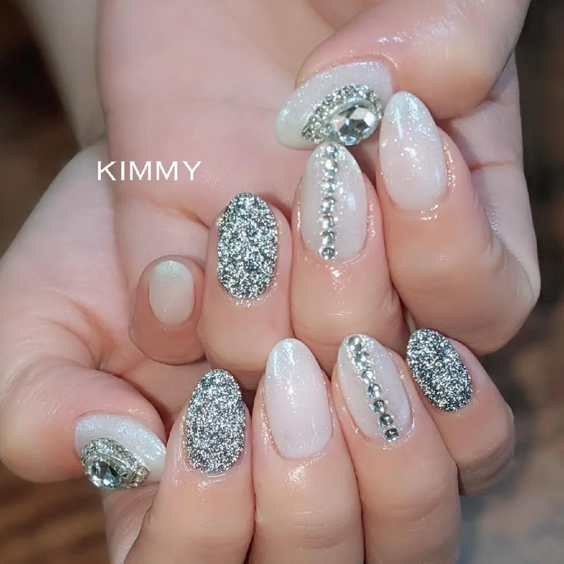 ネイル フラッシュネイル ハンドネイル kimmy nailsのネイルデザイン