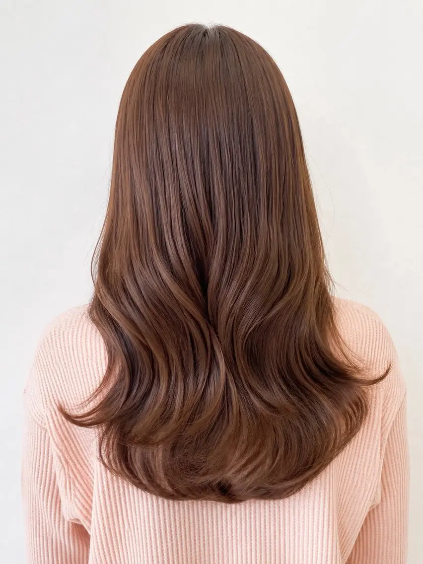 ロング カラー ヘアアレンジ maison ema 🌸Nodokaのヘアスタイル