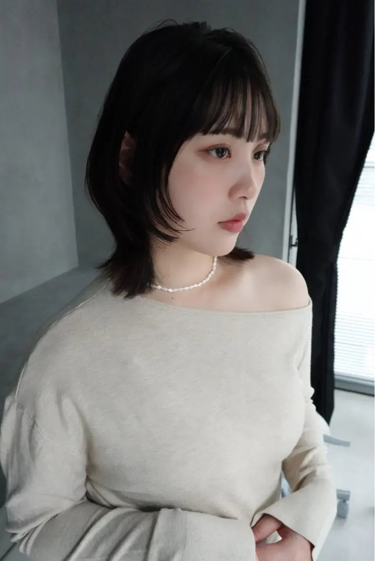 ショート カラー ヘアアレンジ カット ヘアカラー トリートメント ボブ/透明感ベージュ 🫧クルミ🌟のヘアスタイル