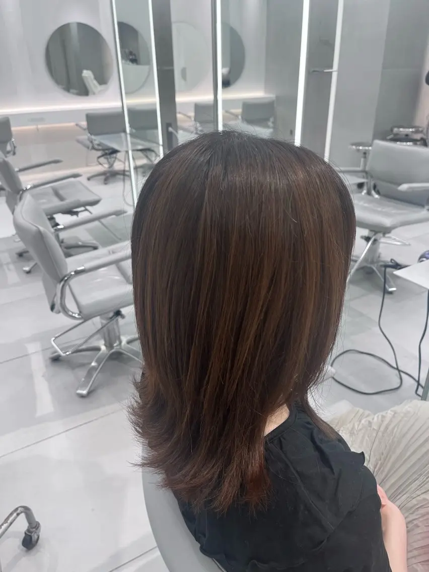 ミディアム カラー 高光汰一 / 新宿三丁目美容師のヘアスタイル