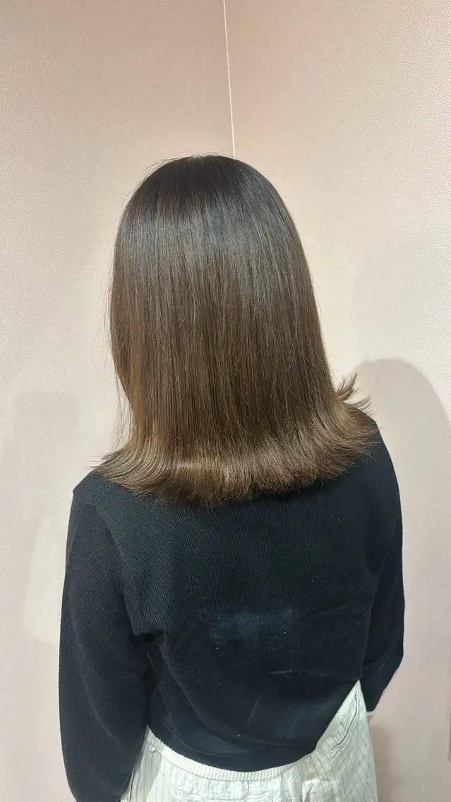 ミディアム カット トリートメント 🤍韓国ボブ /タッセルボブ🥣のヘアスタイル