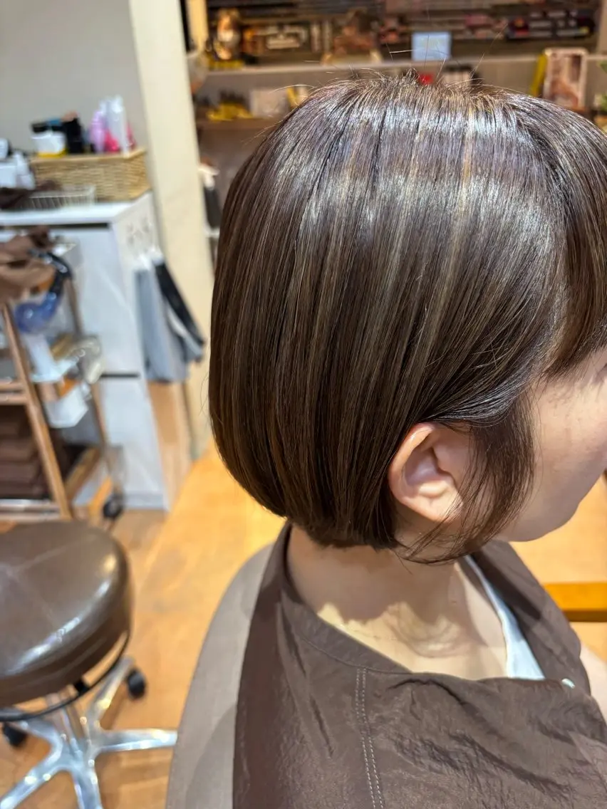 ハイライトカラーの写真