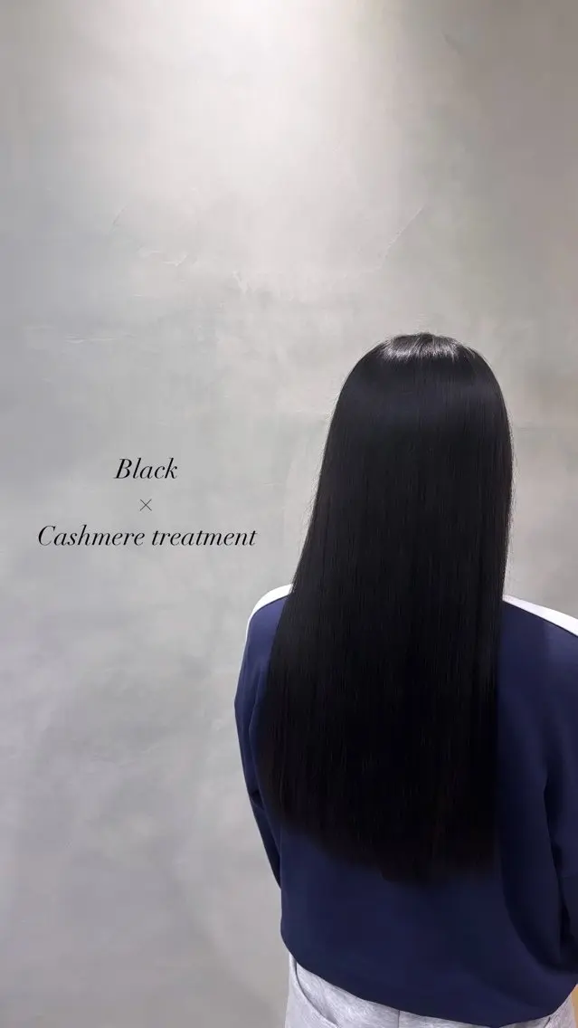 ロング カラー 黒髪 透明感カラー トリートメント カット ヘアカラー Lafith 熊本/ CHIHIROのヘアスタイル