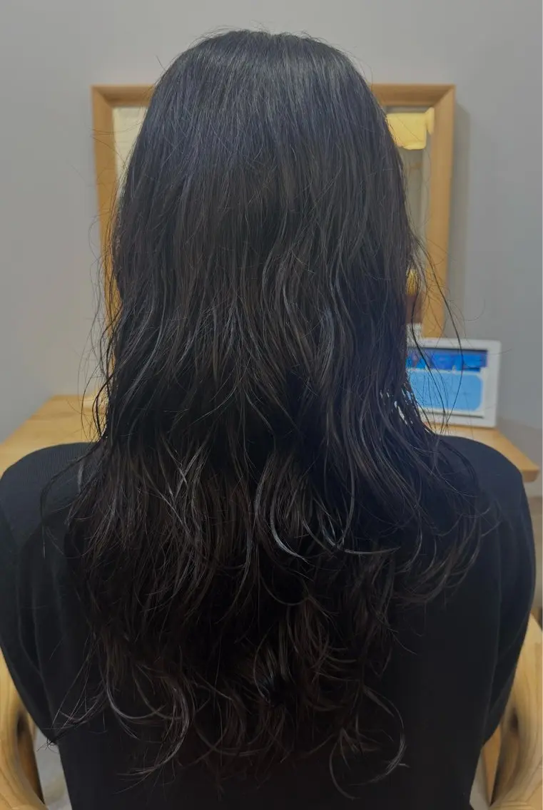 ロング カット パーマ トリートメント oceano🌎小林 穂乃花のヘアスタイル