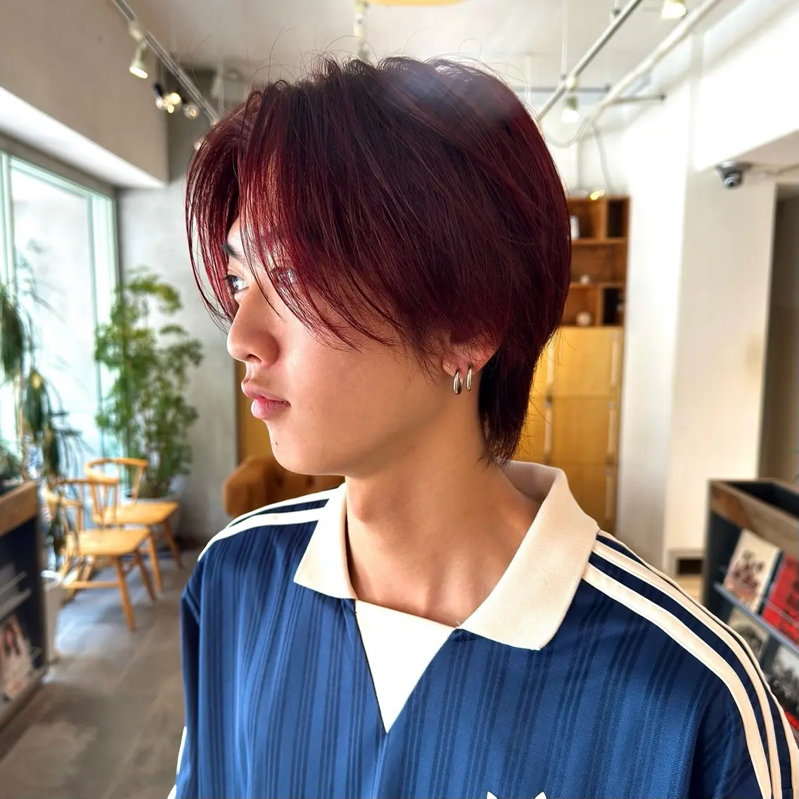 ショート カラー メンズ カット ヘアカラー トリートメント 髪質改善/メンズヘア 上野 聖斗🌱‬‪のヘアスタイル